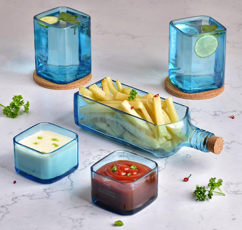 Kavi Bombay Sapphire Serving Set