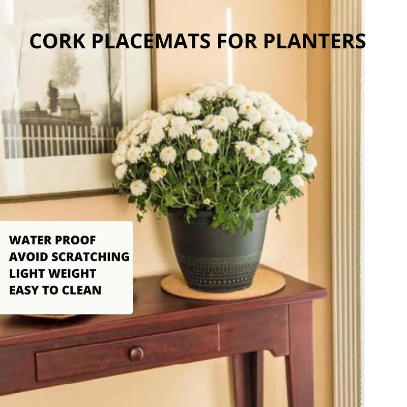 Kavi Eco-Friendly Cork Trivets (Set of Two)