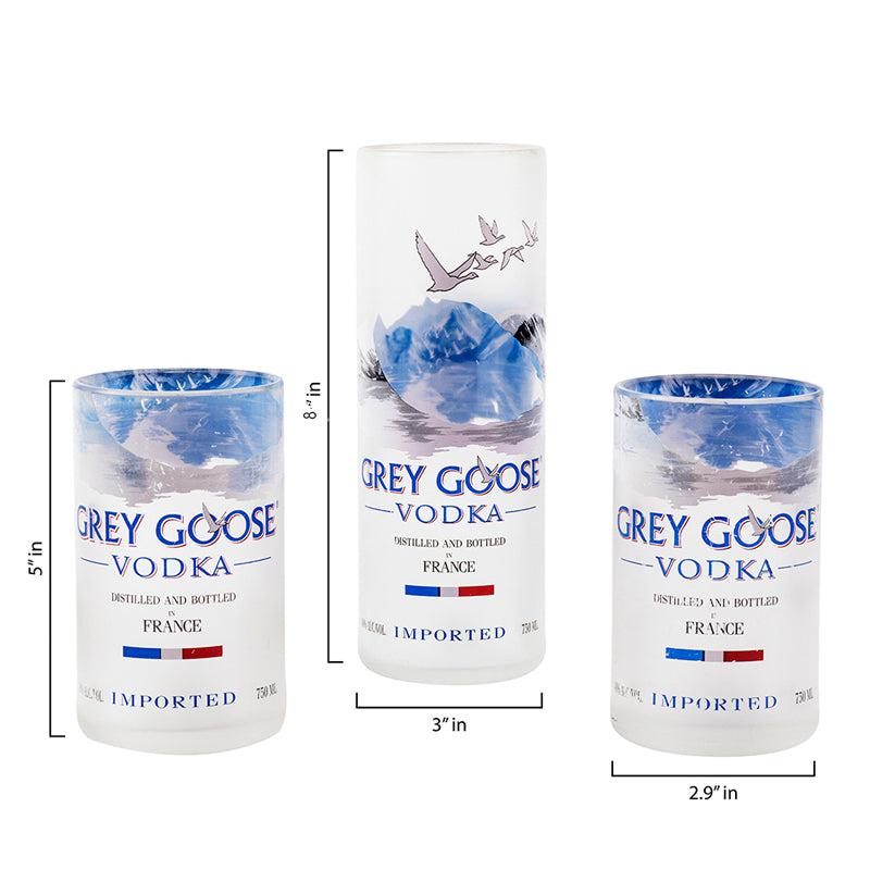 Kavi Grey Goose Glasses (Set of Three)