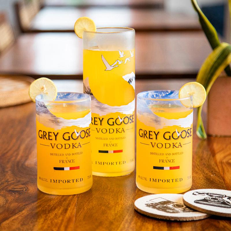 Kavi Grey Goose Glasses (Set of Three)