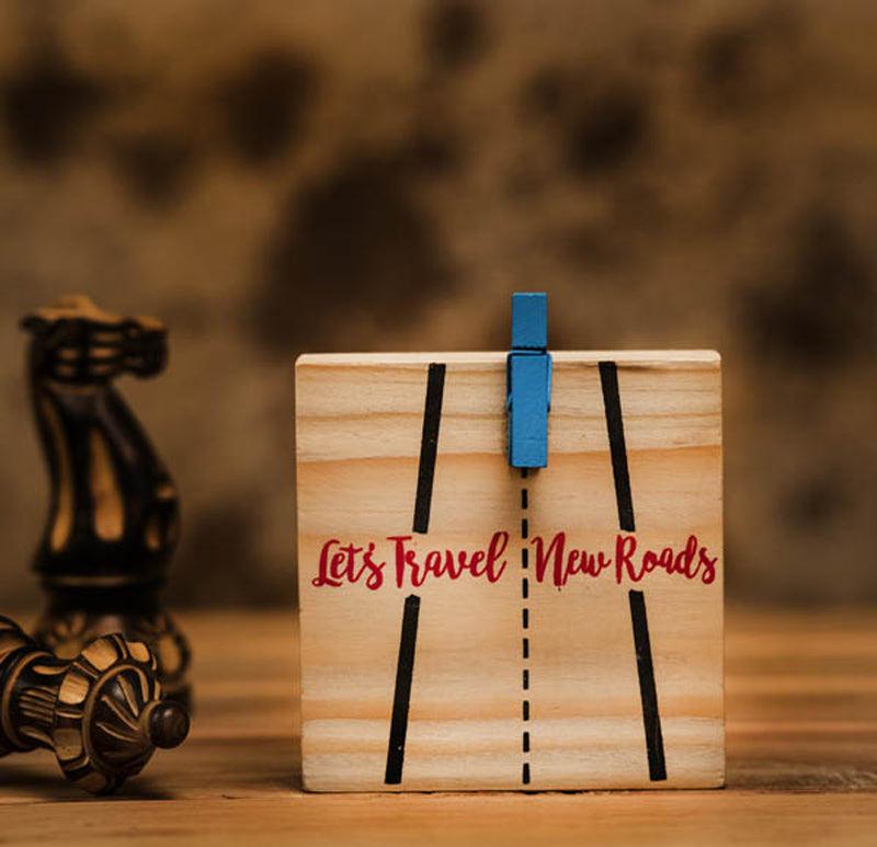 Lets Travel together Table Photo frame