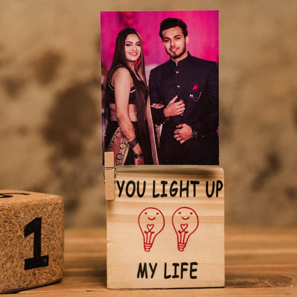 Light up Life Table Photo frame