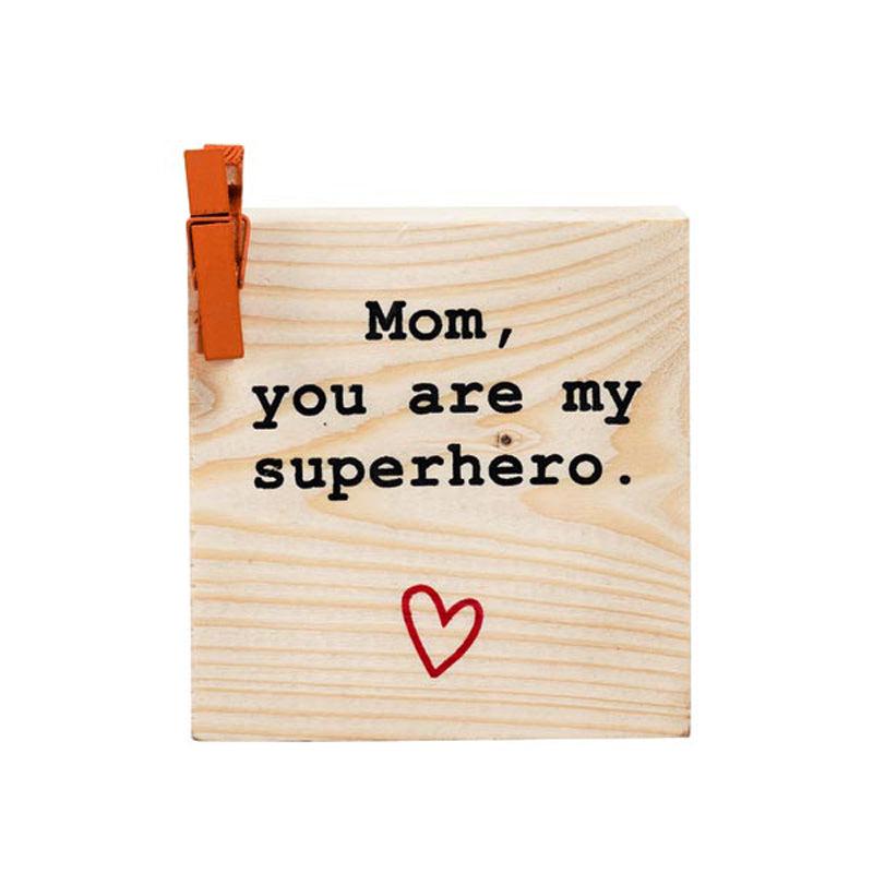Superhero Mom Table Photo frame