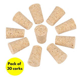 Kavi Natural Cork Stoppers (Set of 30)