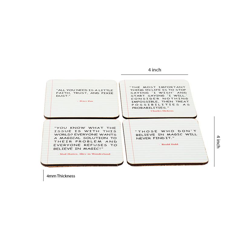 Magical Tea Coasters Set