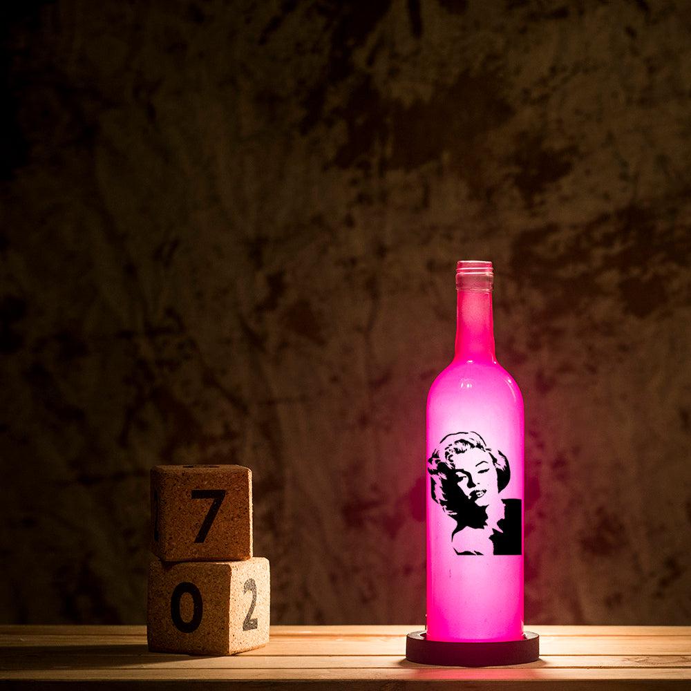 Marilyn Inlit Lamp (Pink)