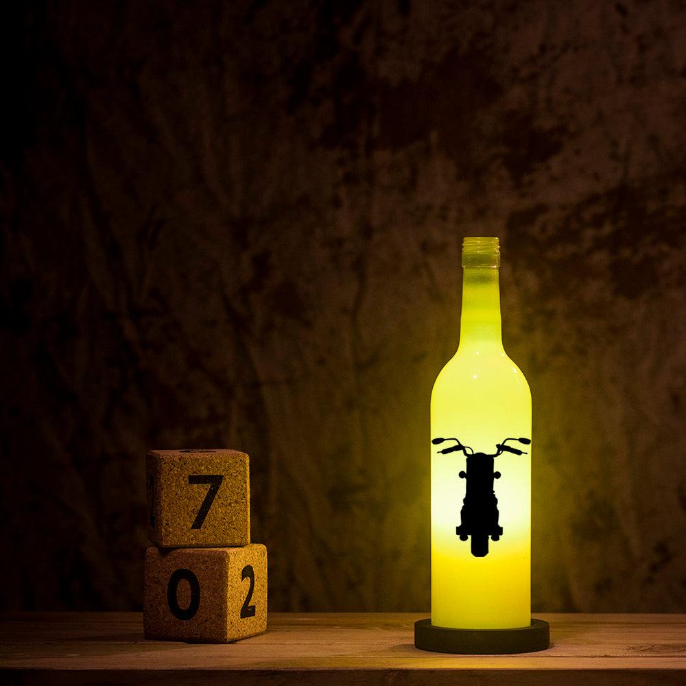 One For The Road Inlit Lamp (Fl. Yellow)