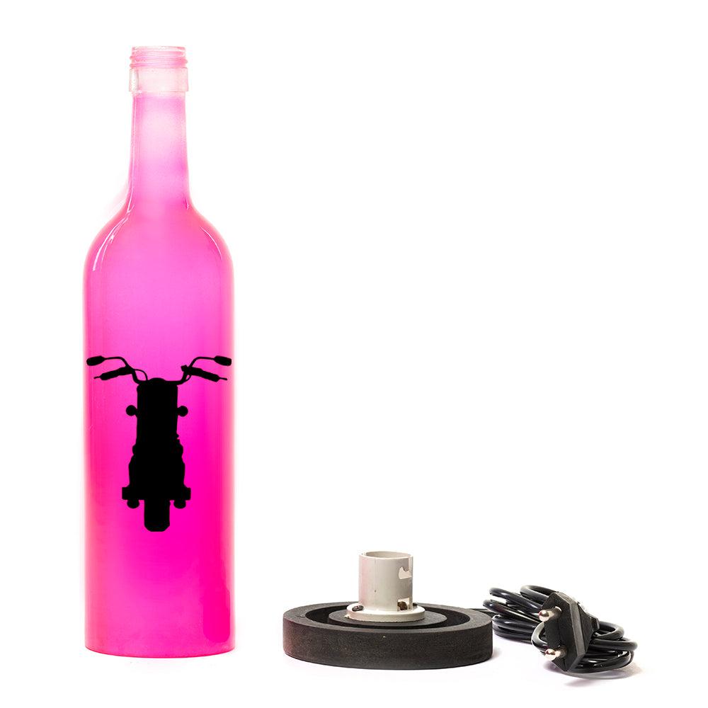 One For The Road Inlit Lamp (Pink)