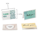 Seed Paper Thank-You Cards with Envelopes (Set of 12)