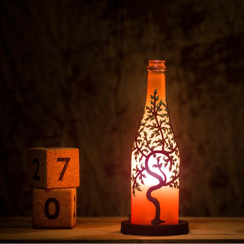 Tree Handmade Inlit (Orange)